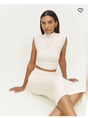 Reformaron knit two-piece NWT
